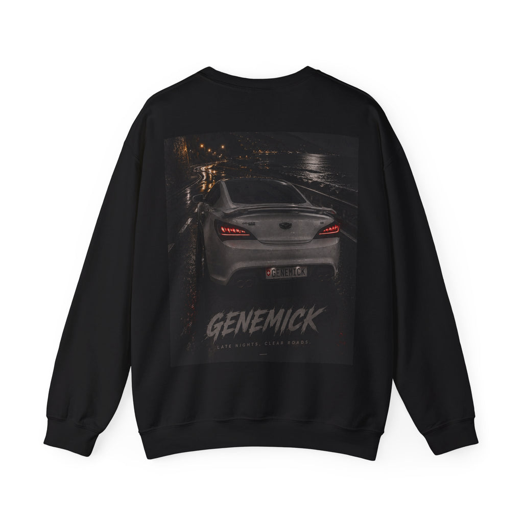 Genemick Night Drive Crewneck Sweatshirt